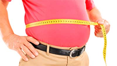 dehidrasi berat badan obesitas